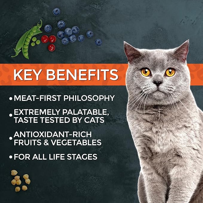 Fussie Cat Market Fresh Turkey Recipe Dry Cat Food, 3.5lb Bag