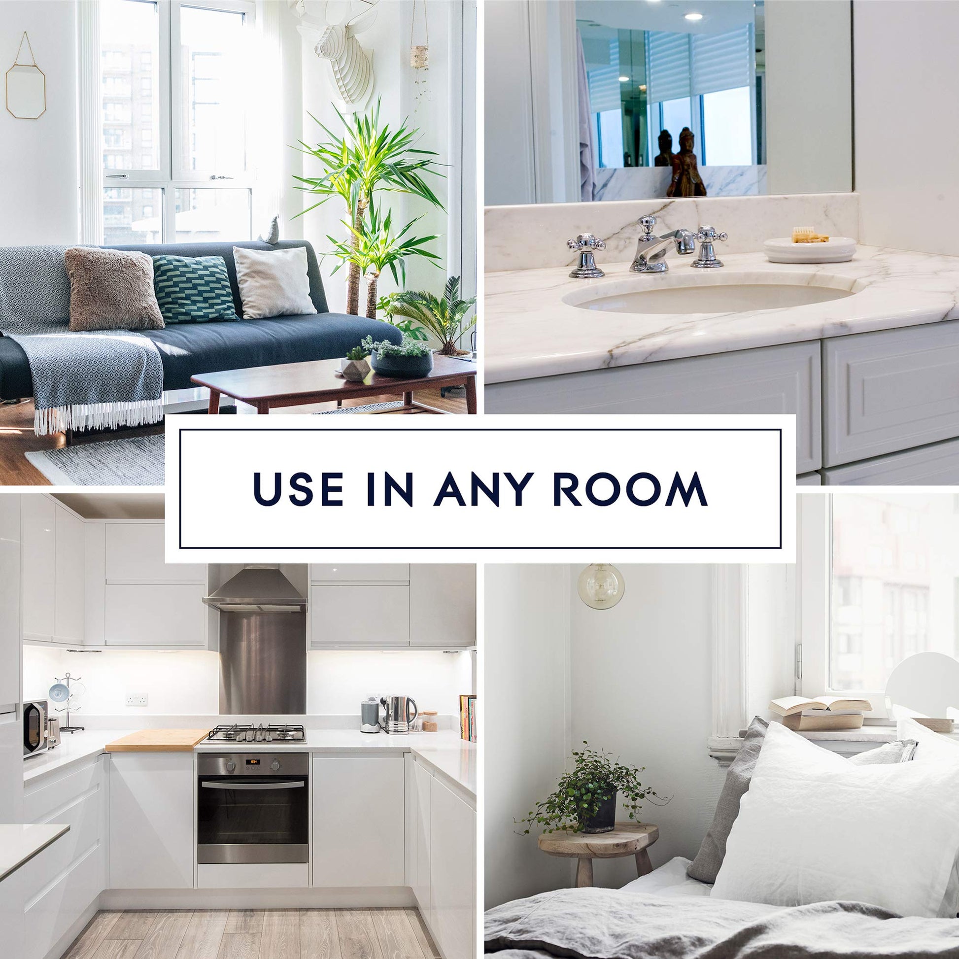 Glade Plugin Plus Air Freshener Starter Kit, Scented Oil For Home And Bathroom, Aqua Waves, 0.67 Fl Oz, 1 Warmer + 1 Refill