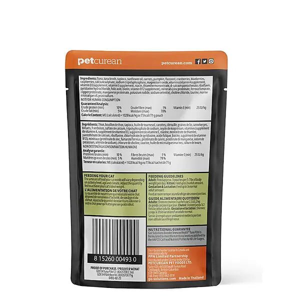 Go booster immune health tuna pate for cats