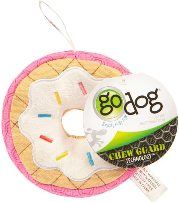 Go dog donut dog toy small