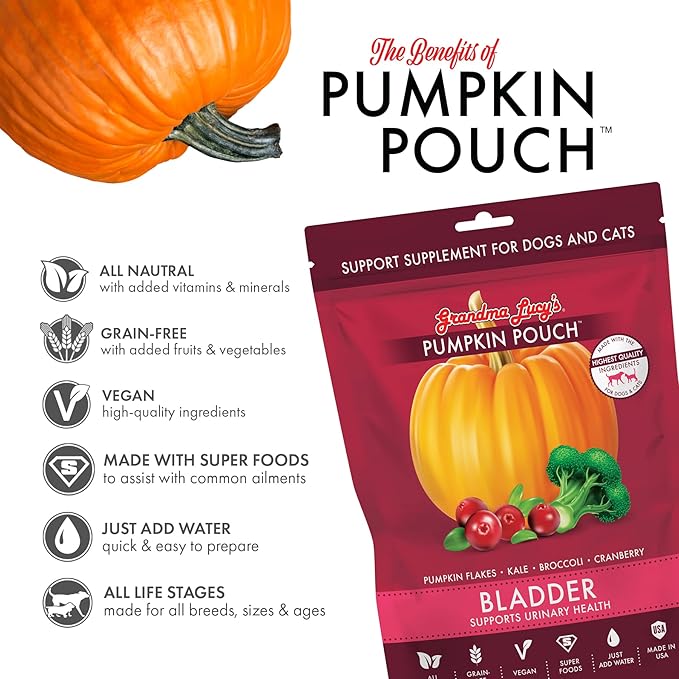 Grandma Lucy’s pumpkin pouch - bladder 6oz