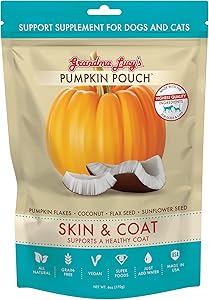Grandma Lucy’s pumpkin pouch - skin and coat 6oz