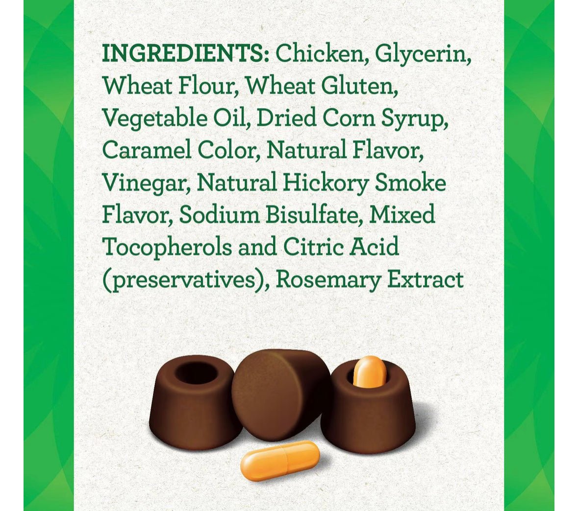 Greenies Pill Pockets Canine Hickory Smoke Flavor Dog Treats, 60ct 15.8oz