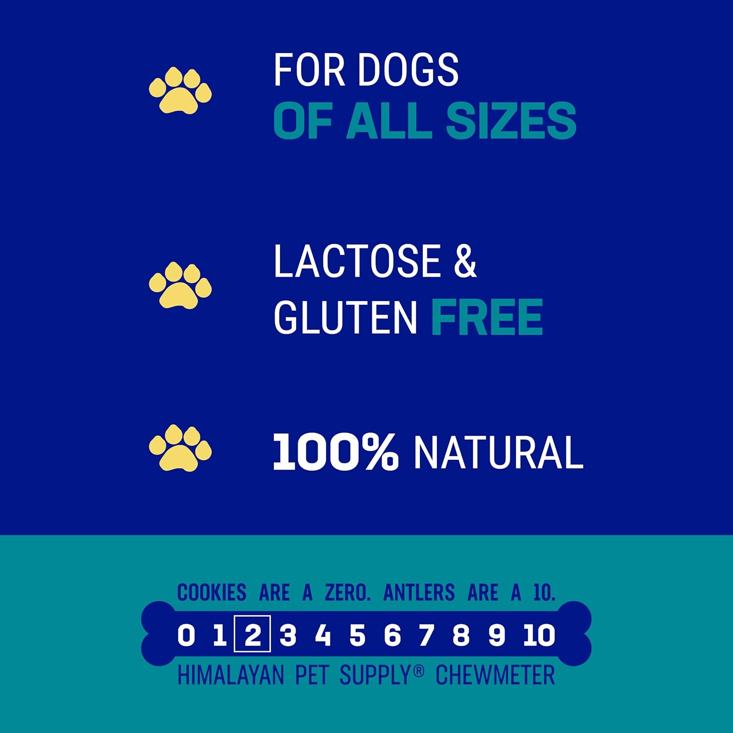 Happy teeth Himalayan dog chew cheese all sizes