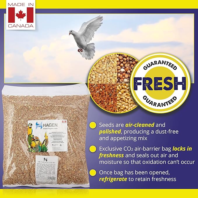 Hari Hagen Seed Blend Budgie Bird Food, 25 - lb bag