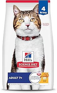 Hill's® Science Diet Adult Senior 7+ Dry Cat Food - Chicken 7104