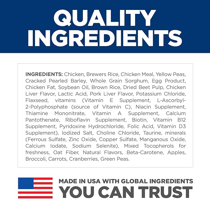 Hill's Science Diet Adult Sensitive Stomach & Sensitive Skin Small Bites Dry Dog Food, Chicken Recipe, 30 - lb bag 605053