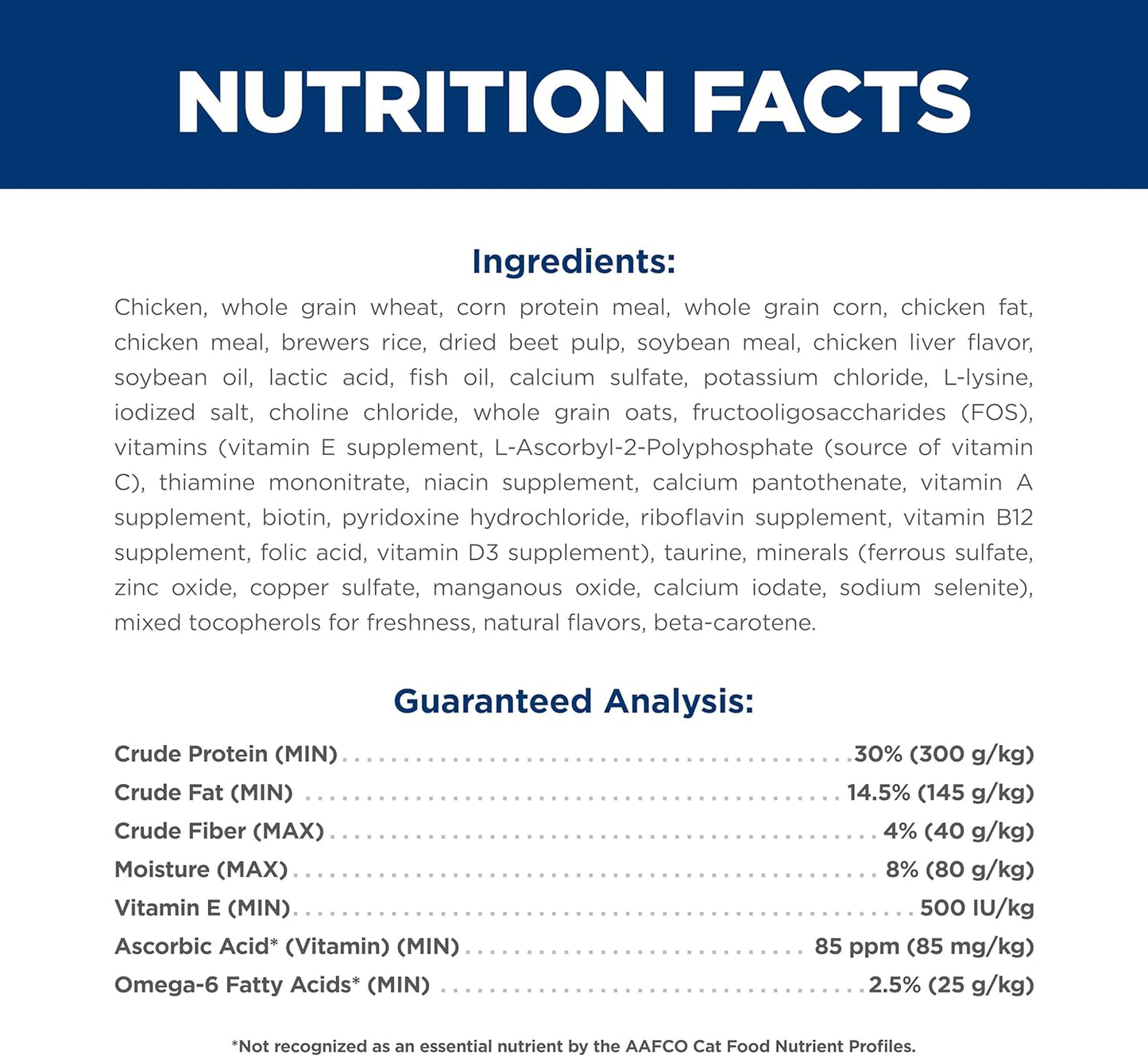 Hill's Science Diet Feline Adult 1 - 6 Chicken Recipe (7 lb) 2045