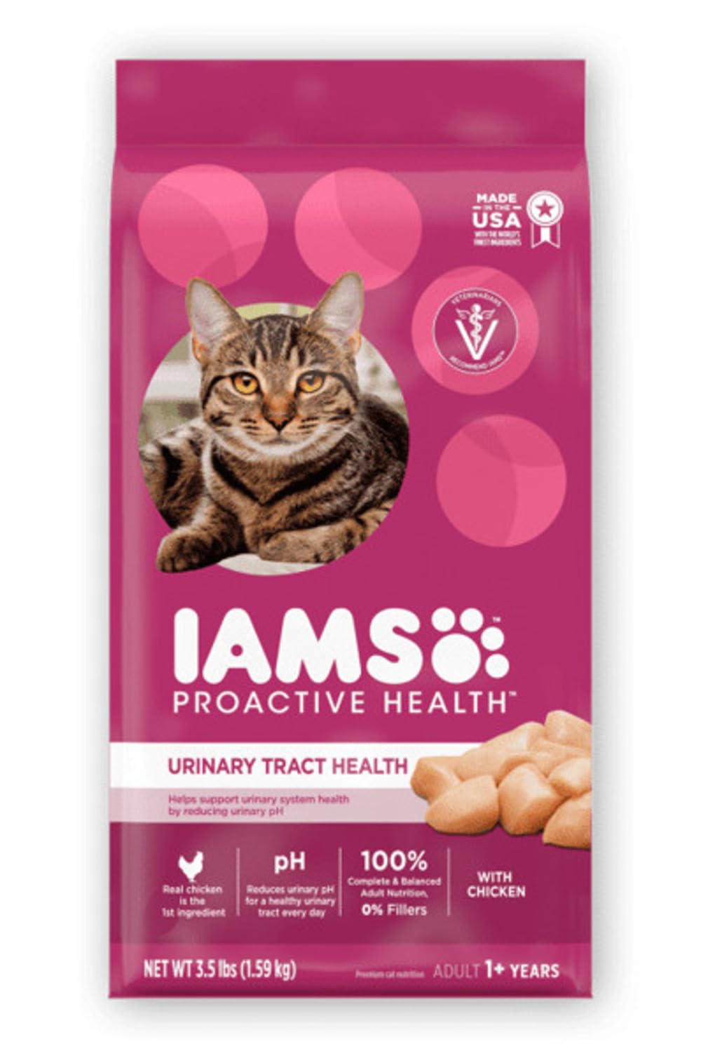 Iams Proactive Health Adult Urinary Tract Health Dry Cat Food – 3.5 lbs