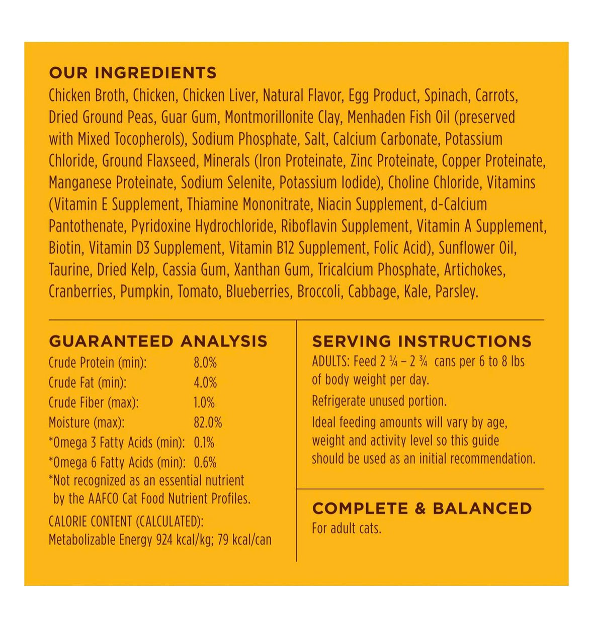 Instinct Chicken Entree Grain - Free Flaked Wet Cat Food, 3 - oz can