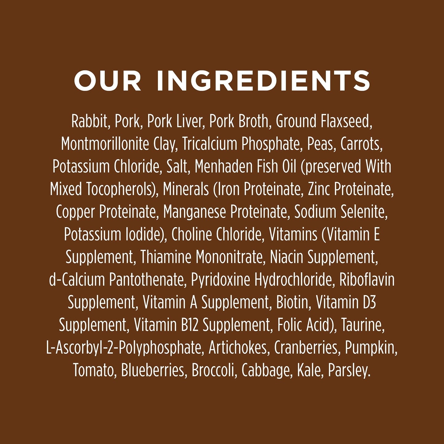 Instinct Grain - Free Wet Cat Food Pâté - Rabbit, 3 oz Can