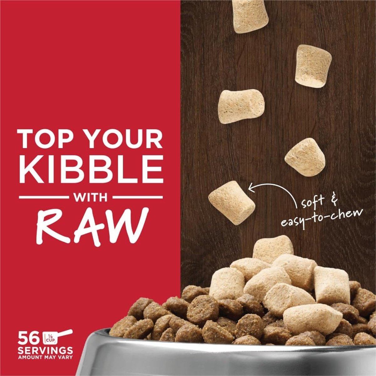Instinct Raw Boost Mixers Freeze Dried Raw Dog Food Topper, Grain Free 14 Ounce (Pack of 1) - freeze dried dog food - 769949602064