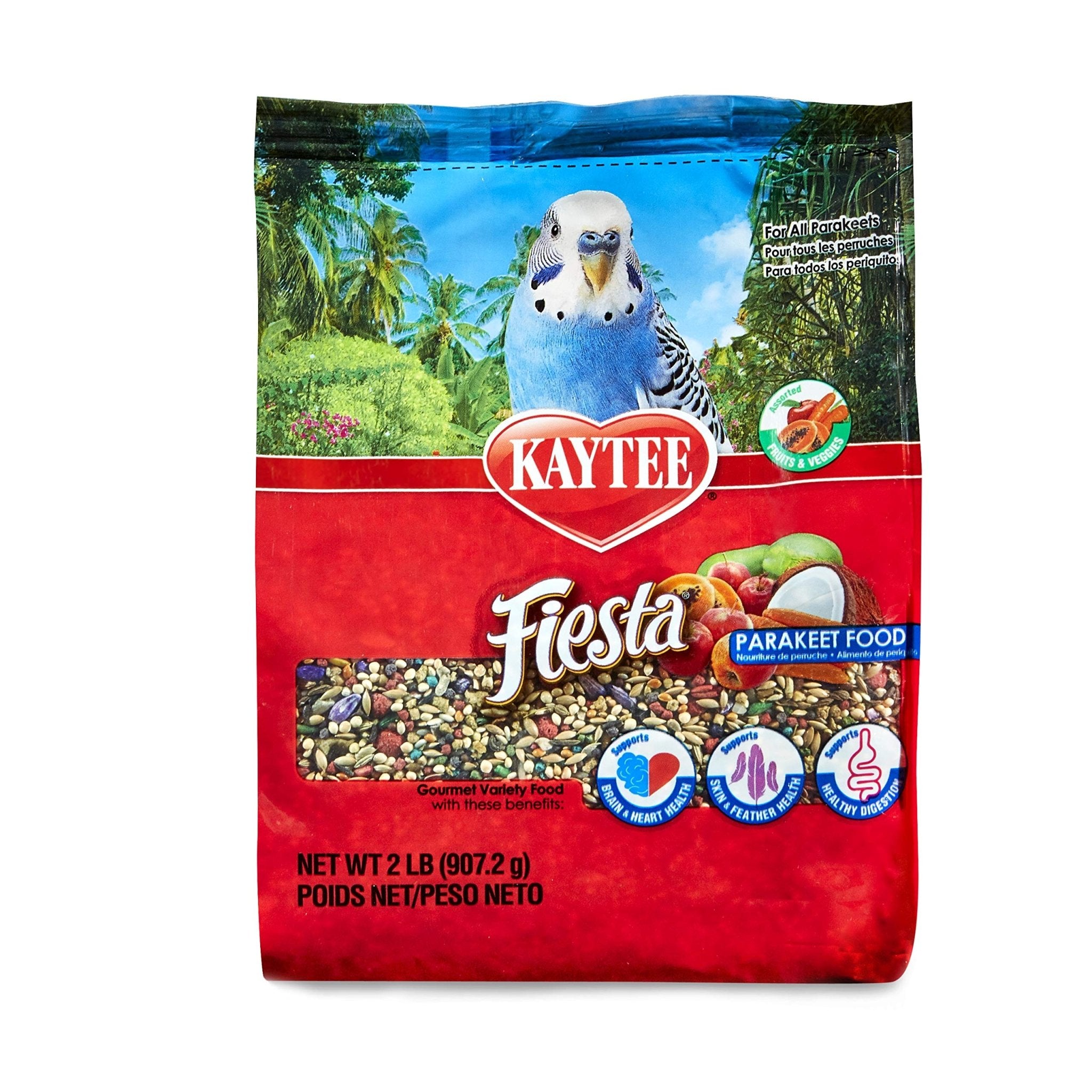 Kaytee Fiesta Parakeet Food 2 Lb