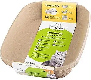 Kitty Sift Disposable Sifting Litter Box, 3 - Pack Sifting Liners
