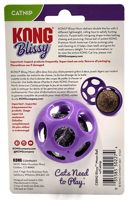 Kong blissy catnip cat toy ball