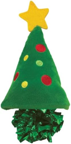 Kong crackles catnip cat toy Christmas tree