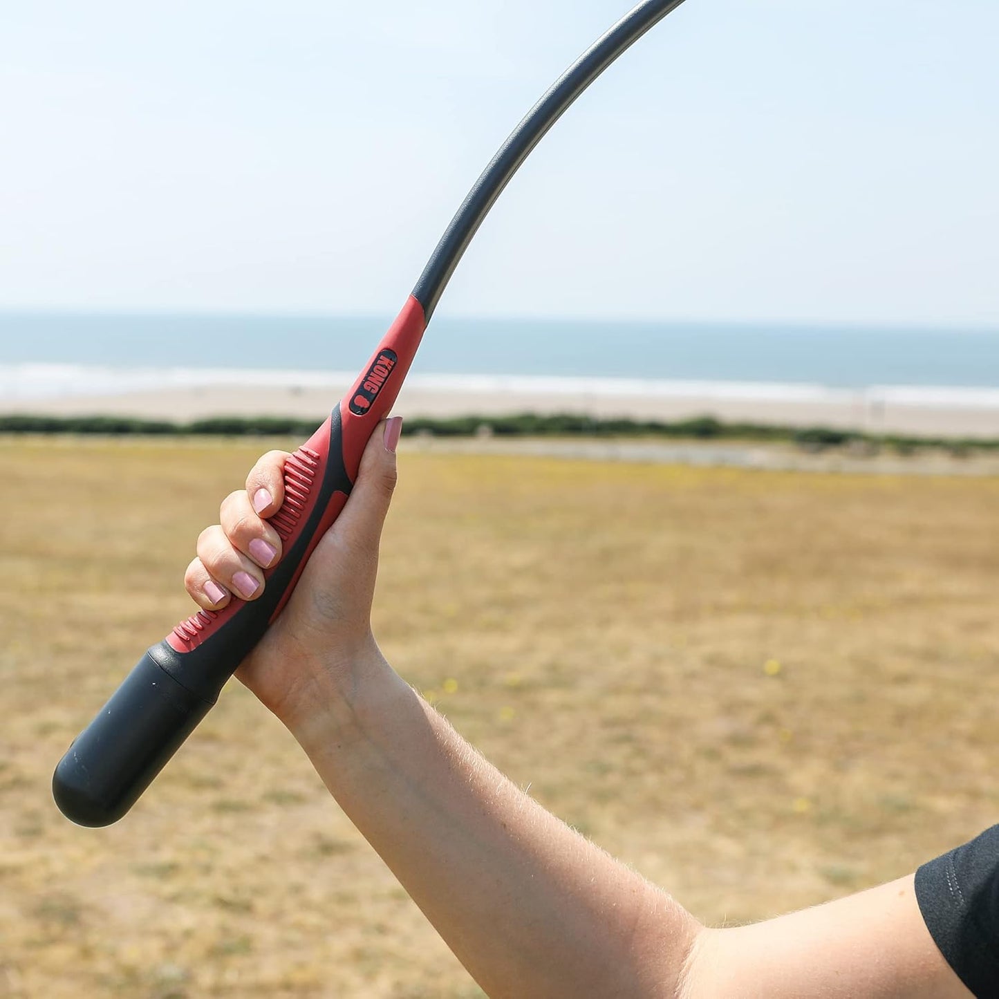 Kong launch handipad all in one large handle dog ball launcher