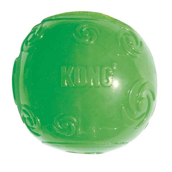 KONG Squeezz Ball Dog Toy, Color Varies, Large