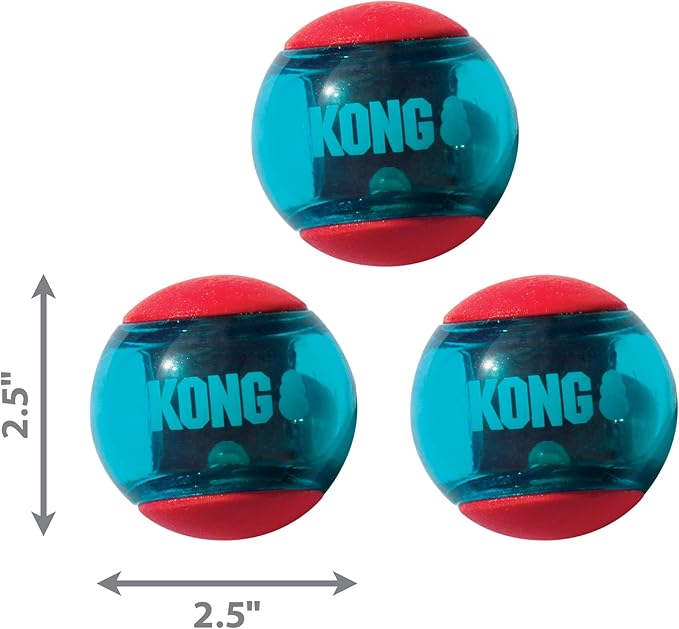 Kong squeezz dog toy ball