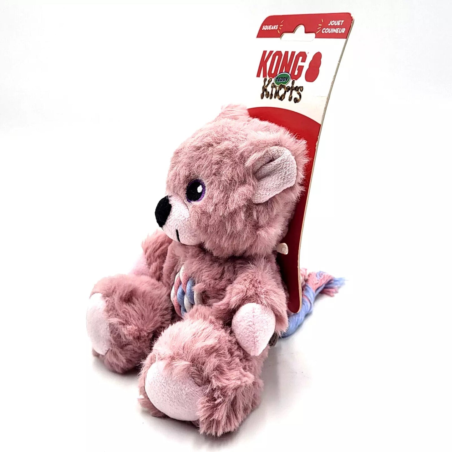Kong teddy knots small dog toy