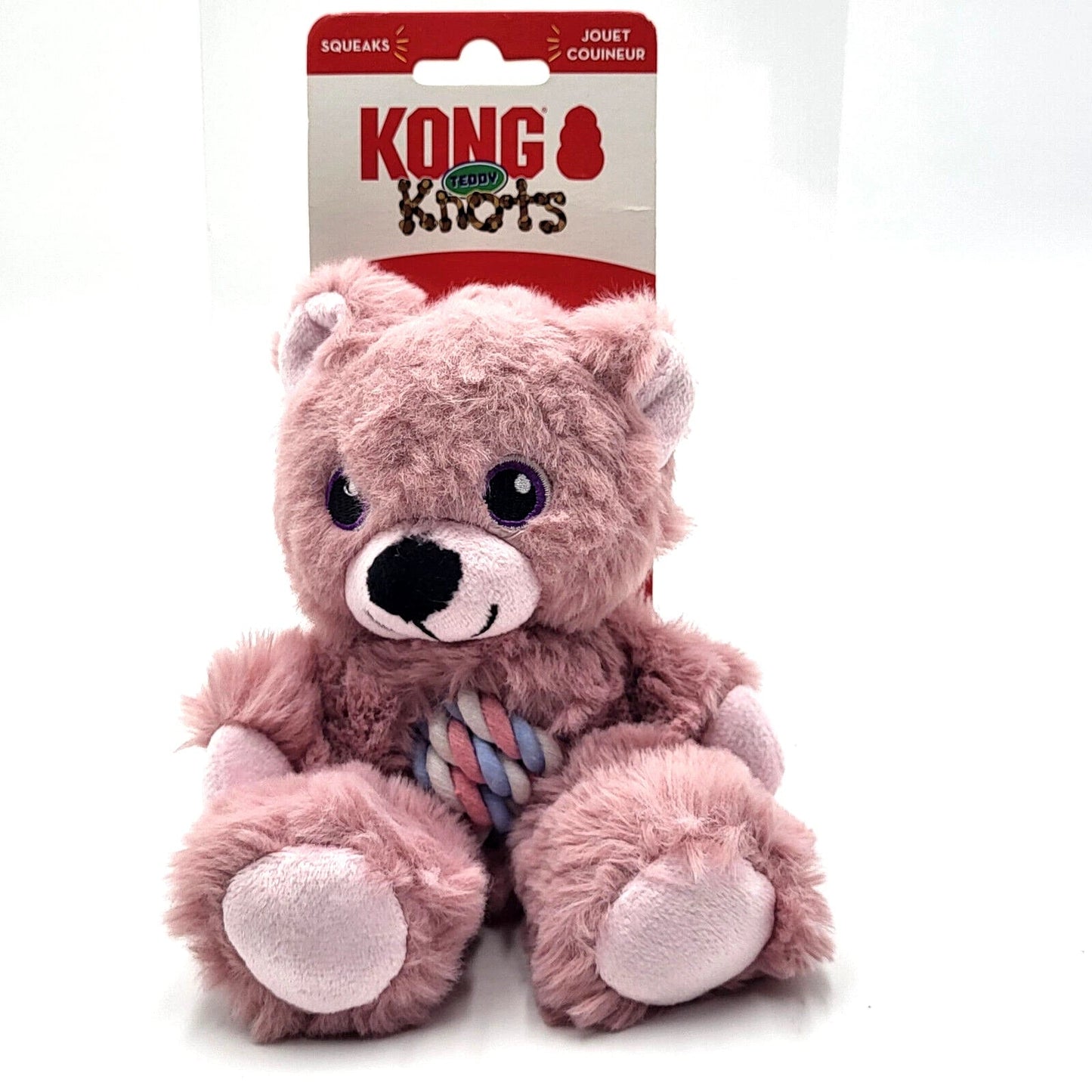 Kong teddy knots small dog toy