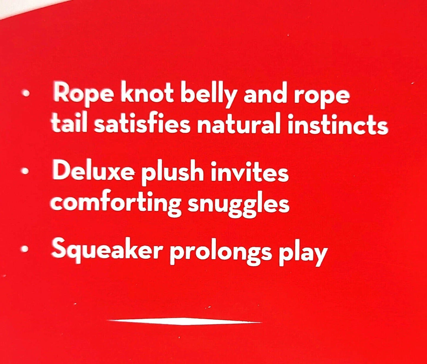 Kong teddy knots small dog toy