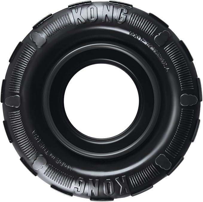 Kong tires medium large power chewers dog toy