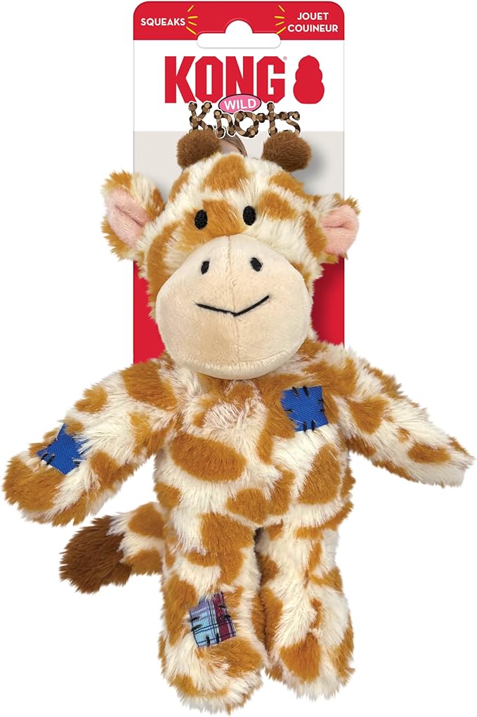 Kong wild knots giraffe small medium dog toy