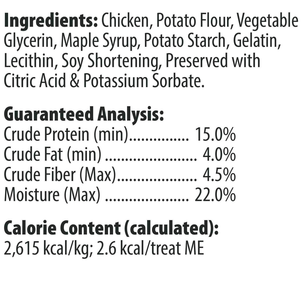 Loving Pets Houndations Chicken Training Treats Dog Treat, 4 Oz/One Size - 842982081505