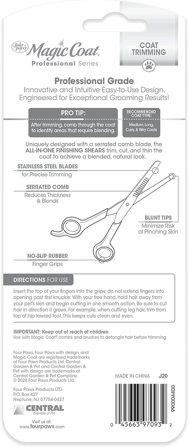 Magic Coat Professional Series Coat Trimming All in one finishing shears
