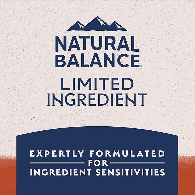 Natural balance salmon & sweet potato grain free 4lb dry dog kibble