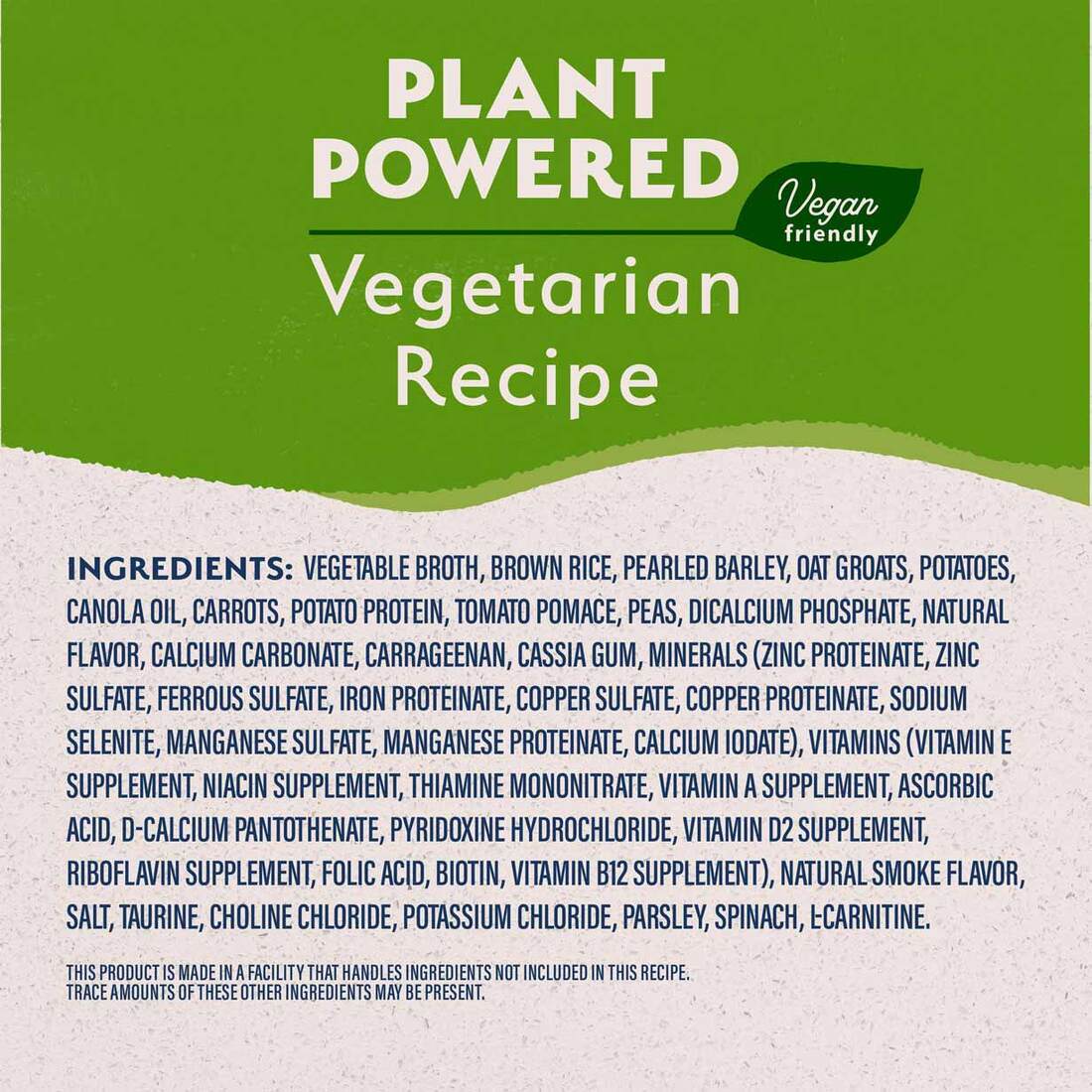 Natural balance vegetarian recipe limited ingredient plant based protein canned dog food 13oz