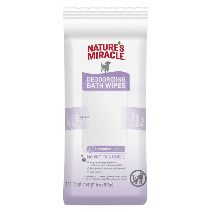 Natures miracle lavender 100 count wipes
