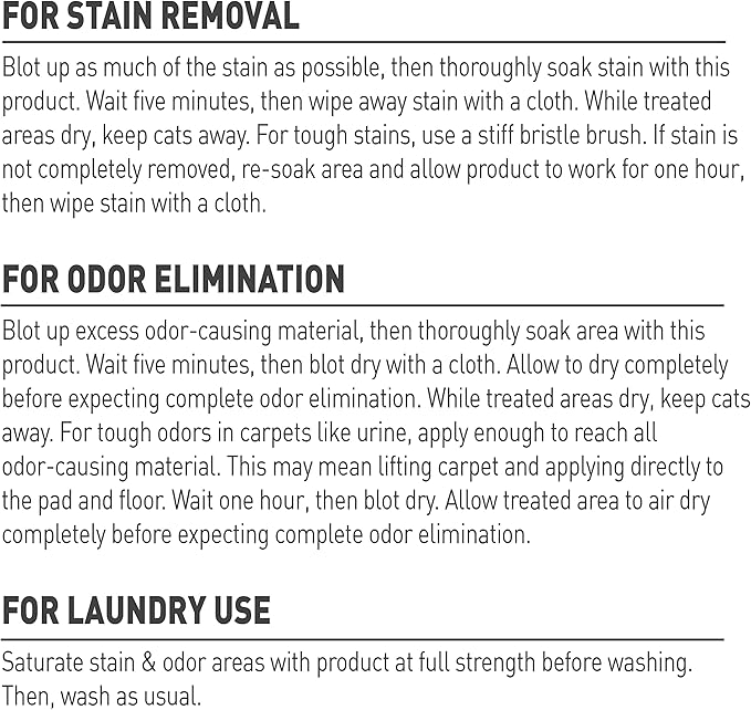 Natures Miracle Oxy Set In Stain Destroyer 32oz Spray Dog Cleaning Spray