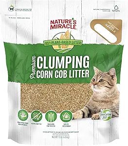 Nature's Miracle Premium Scented Clumping Corn Cat Litter, 10 - lb bag