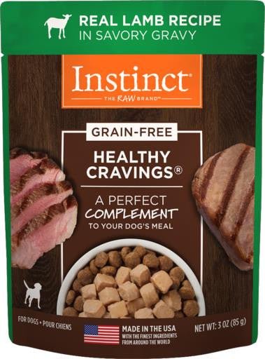 Nature'S Variety Instinct Healthy Cravings Pouches Dog - Lamb 3 Oz