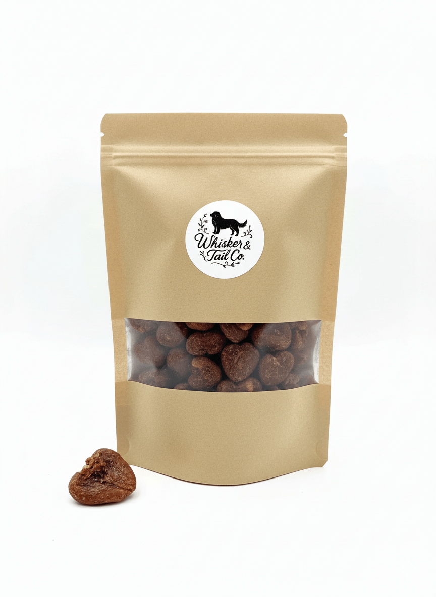 NEW!!! Free - Range Duck Hearts Superfood Treat (1.5 oz)