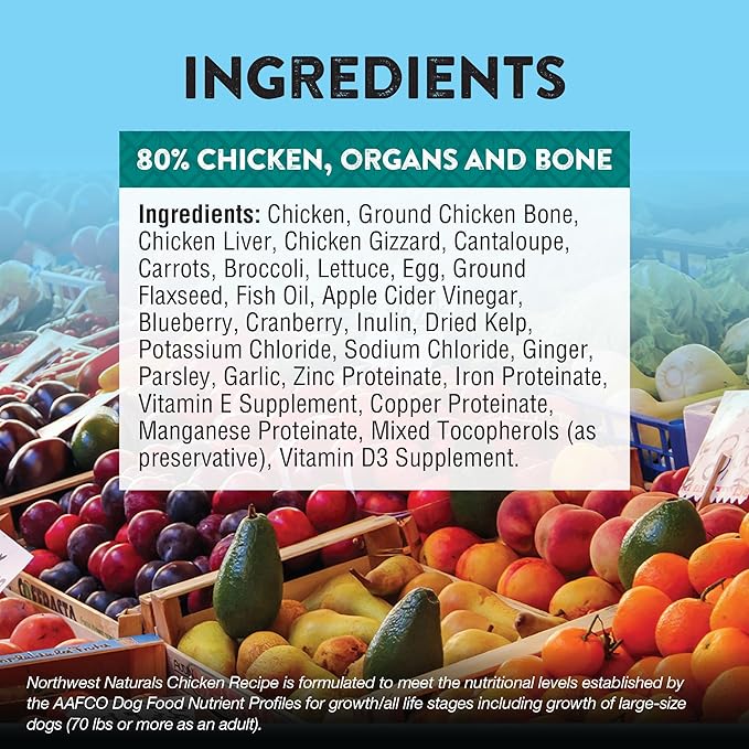 Northwest Naturals Chicken Recipe for Dogs