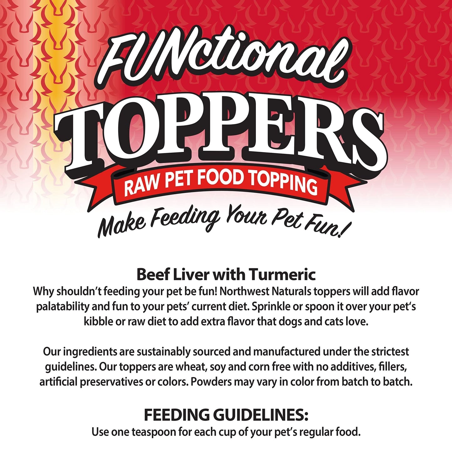 Northwest Naturals Freeze - Dried Beef Liver with Turmeric - 4.5 oz