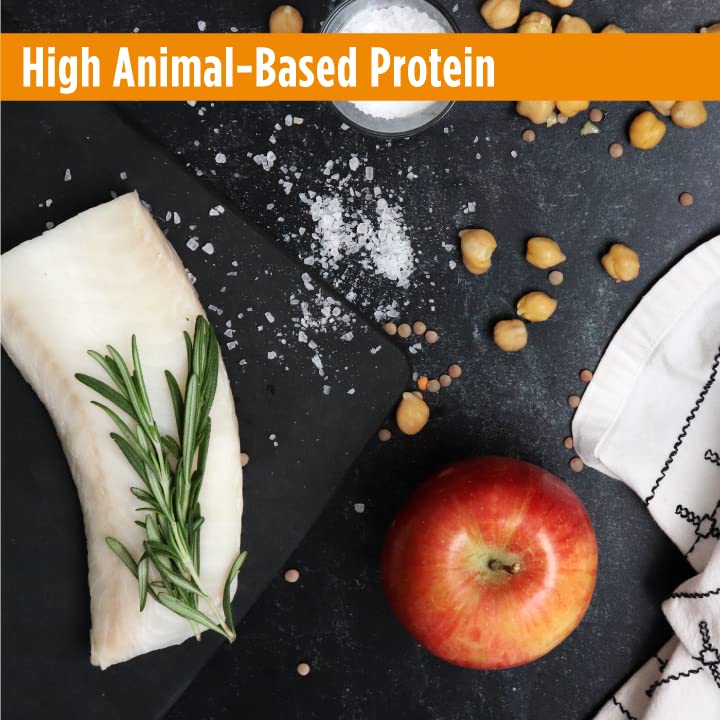 Nulo Adult Trim Grain - Free Healthy Weight Dry Dog Food with BC30 Probiotic, Cod and Lentils Recipe, 24 lb Bag