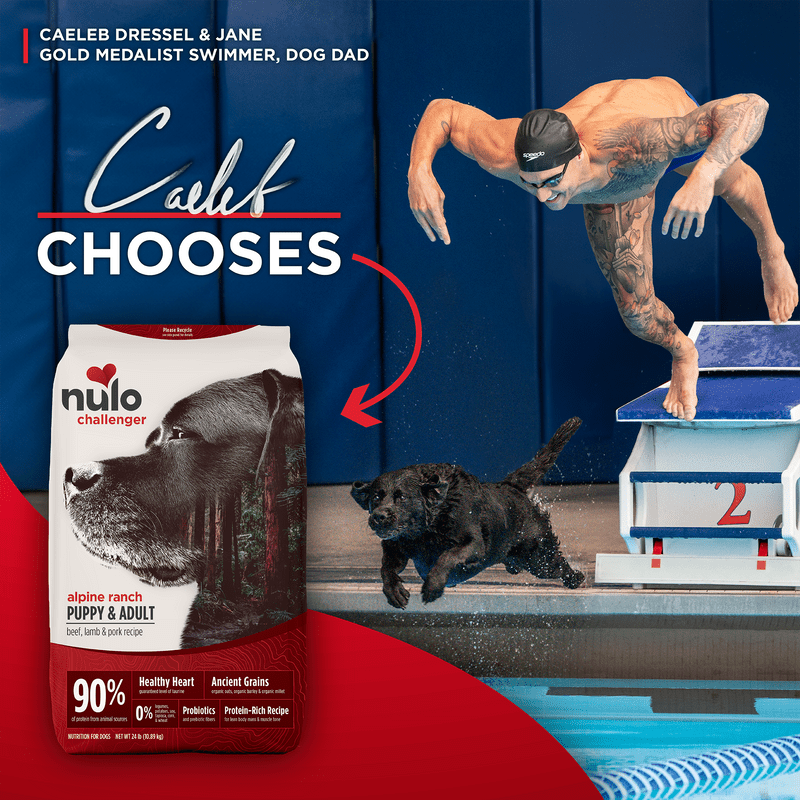 Nulo Challenger Puppy & Adult Alpine Ranch Beef, Lamb & Pork Dry Dog Food, 24 - lb bag