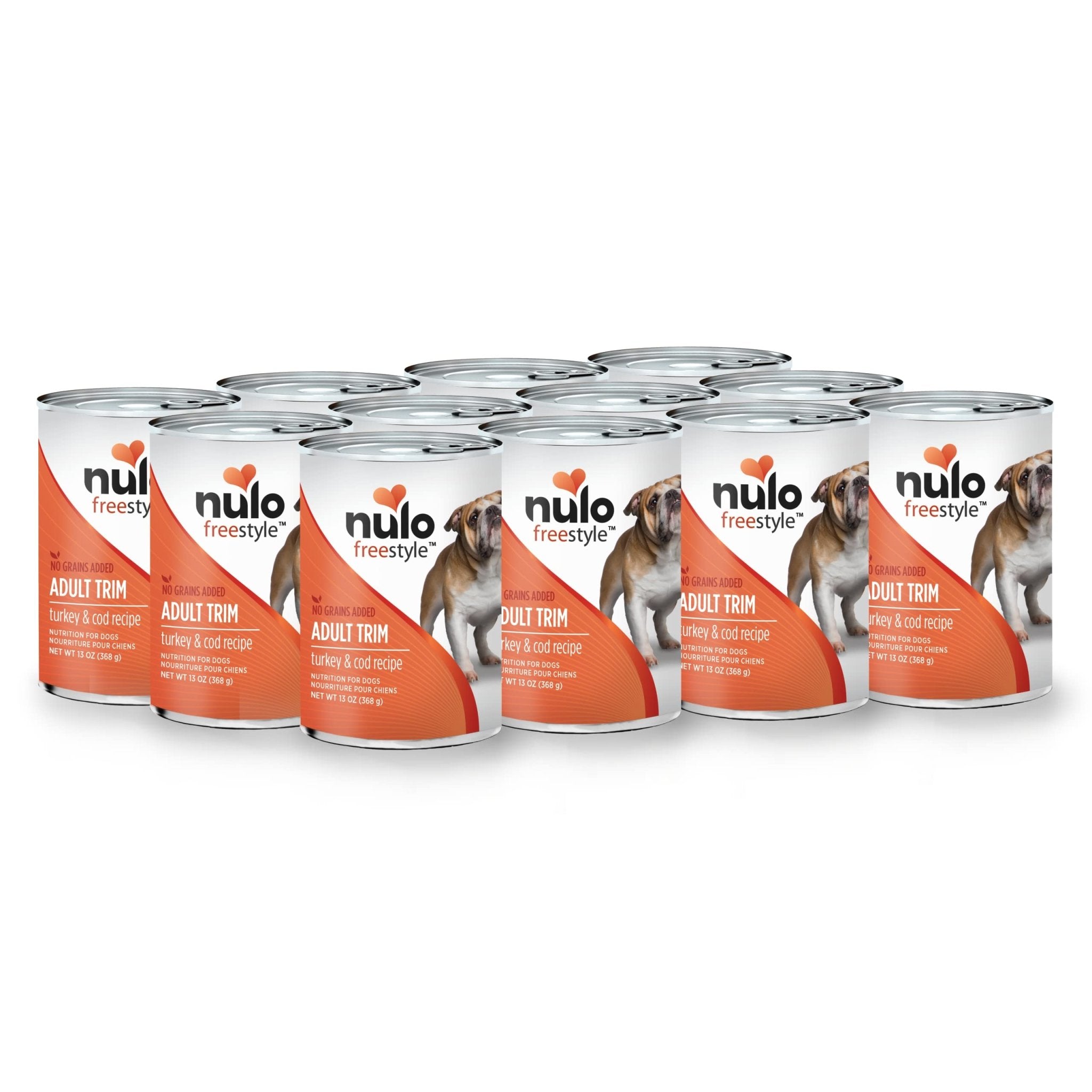 Nulo Freestyle All Breed Adult Wet Canned Dog Food, Premium All - Natural Grain - Free, High Animal - Based Protein, 13 oz