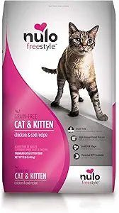 Nulo freestyle cat and kitten chicken and cod recipe 12lb