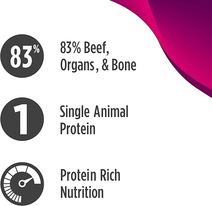 Nulo freestyle freeze dried raw grain free beef recipe with apples 5oz dog treats