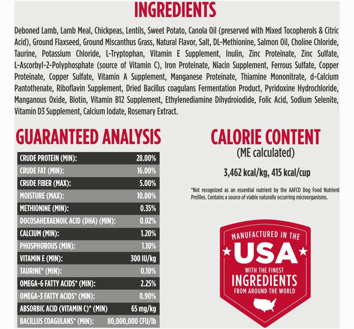 Nulo FreeStyle Limited Ingredient Lamb Recipe Dry Dog Food, 10 - lb bag