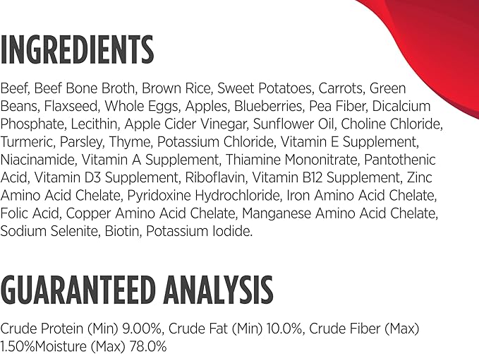 Nulo gently cooked meals beef and sweet potato 9oz