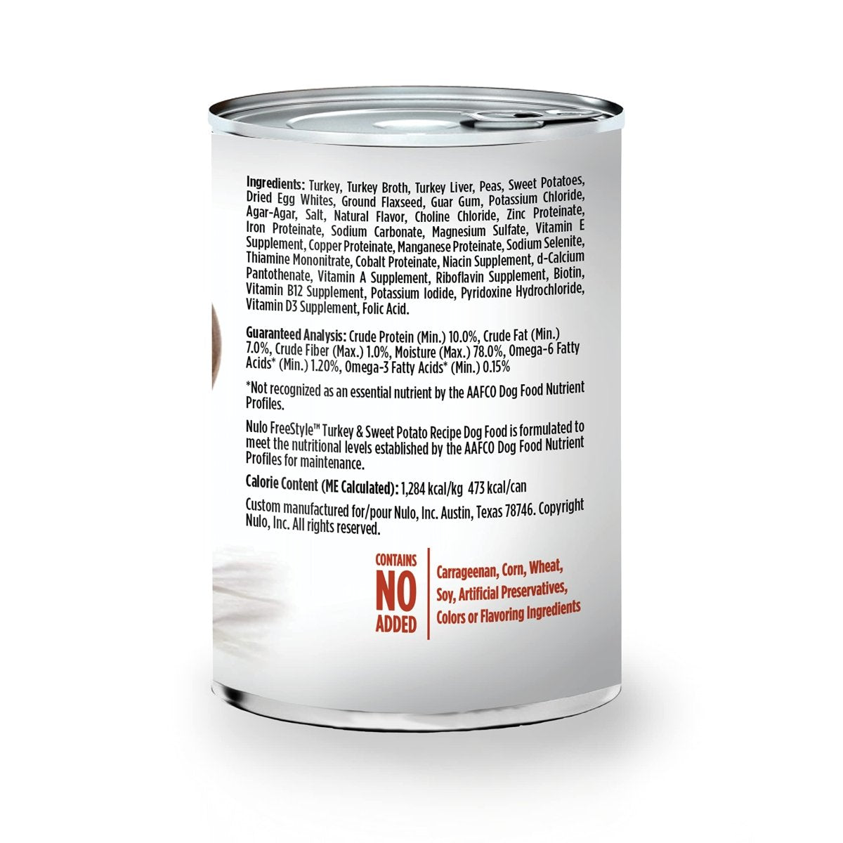 Nulo Grain Free Canned Wet Dog Food (13 oz, Turkey)