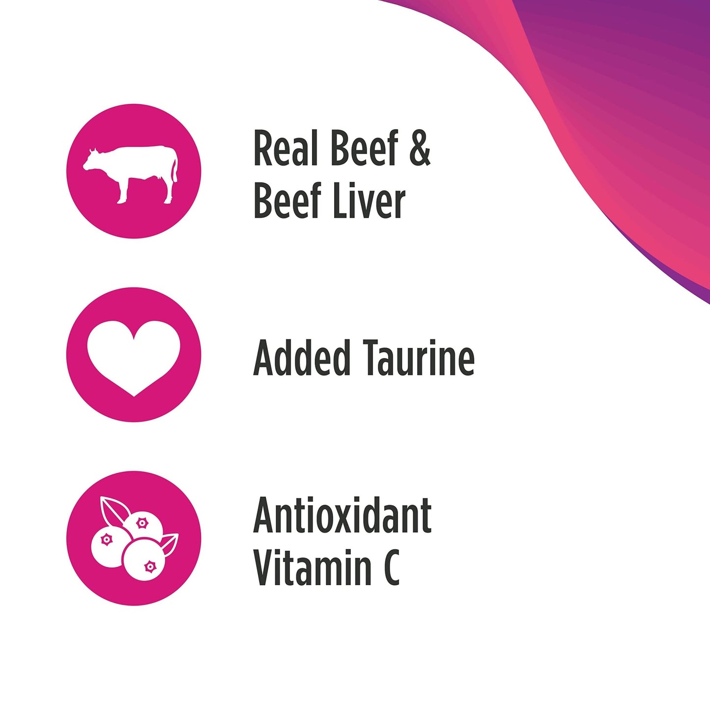 Nulo Healthy Heart Functional Treats Grain - Free With Added Taurine Beef Recipe For Cats & Kittens