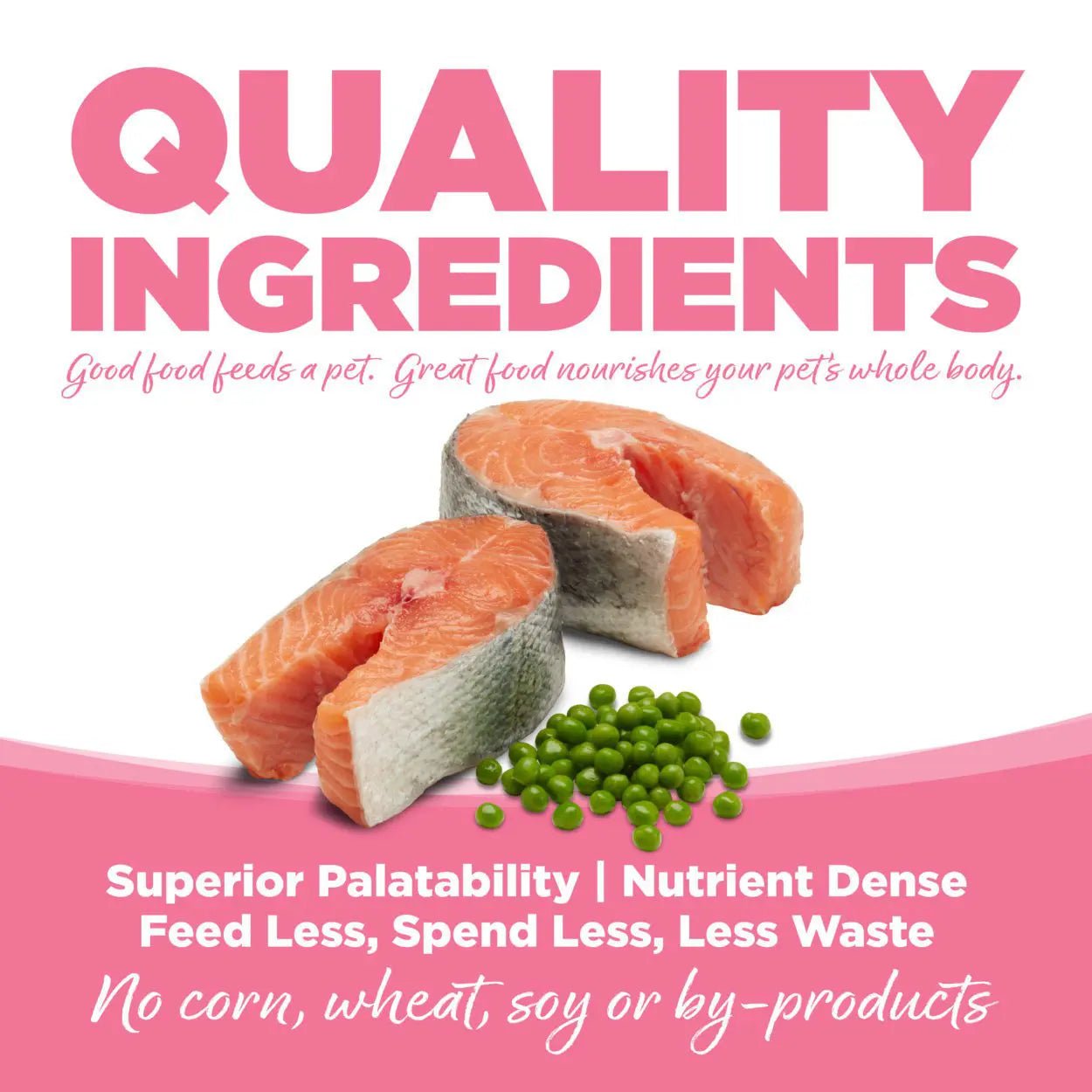 NUtri source pure vita small bites salmon and peas entree 4 lb