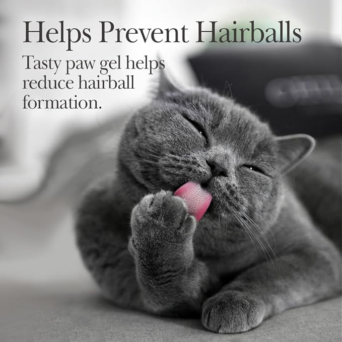 Nutri vet hair ball cat paw gel - chicken flavor